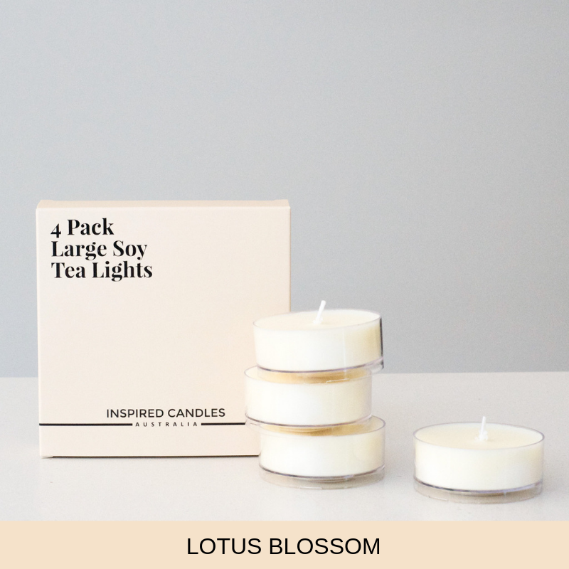 Lotus Blossom 4 pack - Inspired Candles