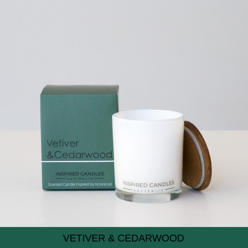 Vetiver and Cedarwood - Inspired Candles