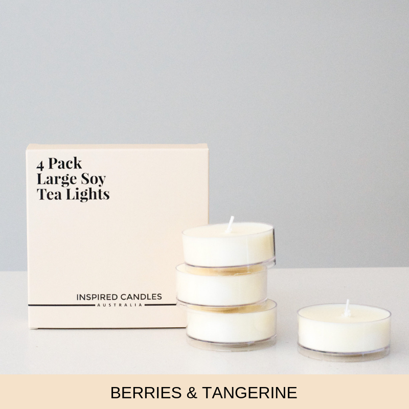 Berries & Tangerine 4 pack - Inspired Candles
