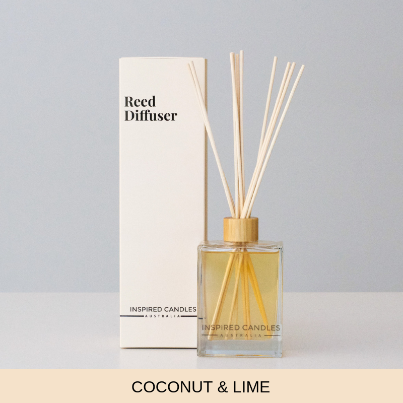 Coconut & Lime Reed Diffuser - Inspired Candles