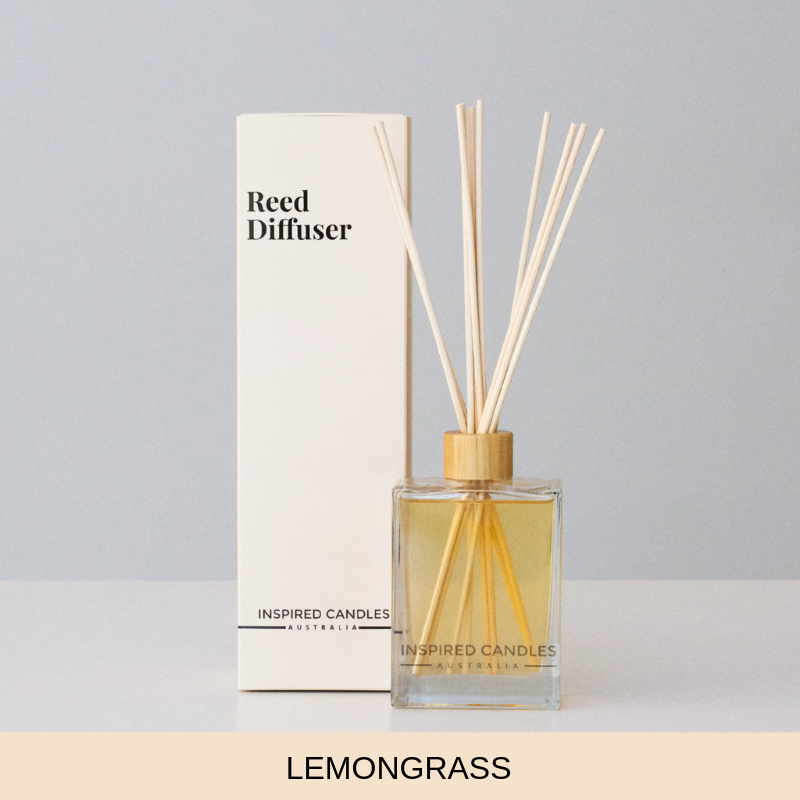 Lemongrass Reed Diffuser - Inspired Candles