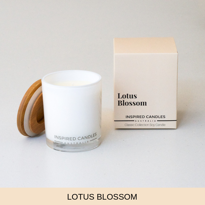Lotus Blossom Candle - Inspired Candles
