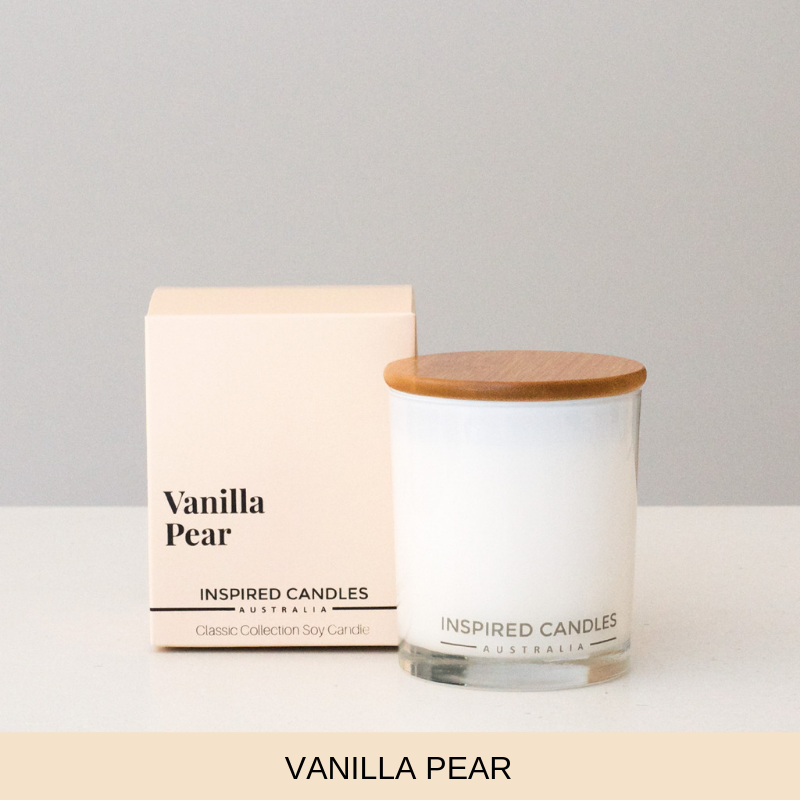 Vanilla Pear Candle - Inspired Candles